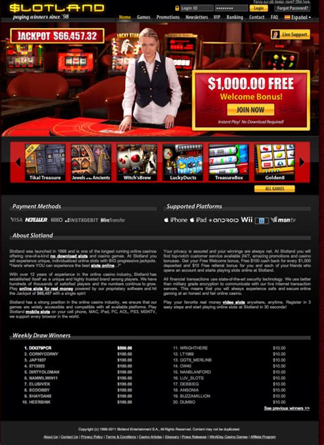 Slotland casino online  Even though the name may not instantly ring a bell, it has been entertaining guests for